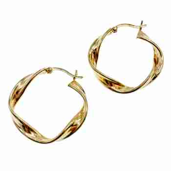 Sky Jewelry Серебряные серьги в позолоте  925 проба  *Классика*