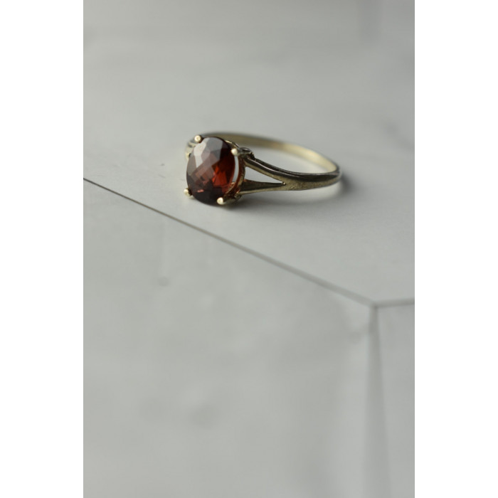 Sky Jewelry Серебряное кольцо 925 проба с Гранатом