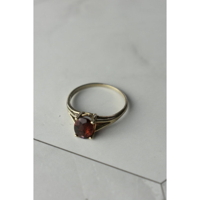 Sky Jewelry Серебряное кольцо 925 проба с Гранатом