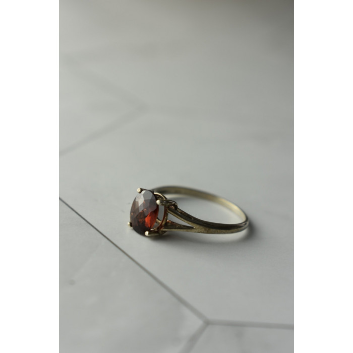 Sky Jewelry Серебряное кольцо 925 проба с Гранатом