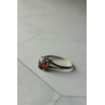 Sky Jewelry Серебряное кольцо 925 проба с Гранатом