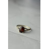 Sky Jewelry Серебряное кольцо 925 проба с Гранатом