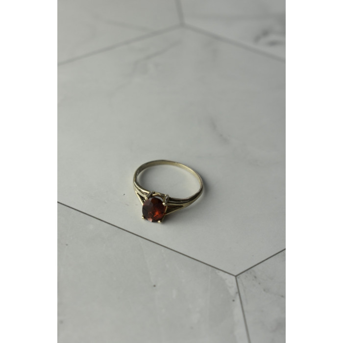 Sky Jewelry Серебряное кольцо 925 проба с Гранатом