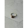 Sky Jewelry Серебряное кольцо 925 проба с Гранатом