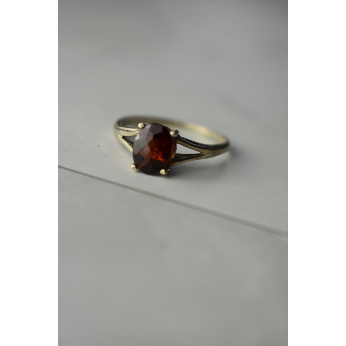 Sky Jewelry Серебряное кольцо 925 проба с Гранатом