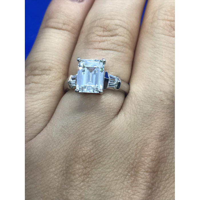 Sky Jewelry Серебряное кольцо с фианитом