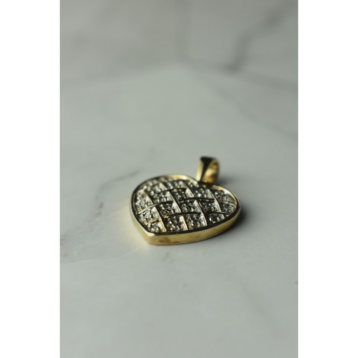 Sky Jewelry Кулон серебро в позолоте 925 проба *Сердце*