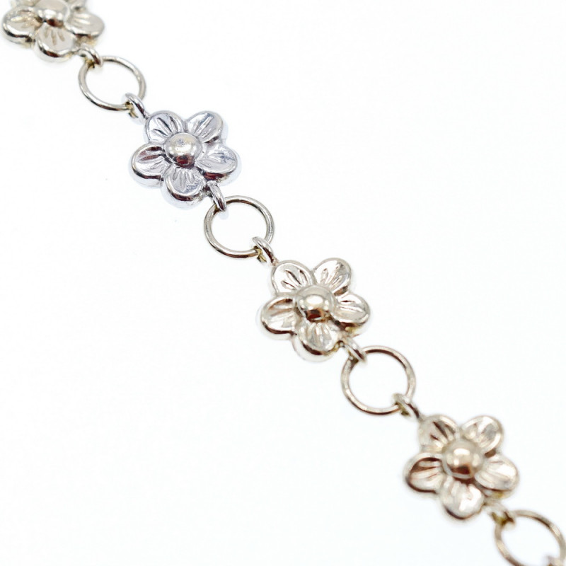 Sky Jewelry Серебряный браслет 925 проба  с позолотой 14К (585 проба)  Италия