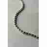 Sky Jewelry Серебряный браслет с камнями черная Шпинель и Гошенит (берилл)