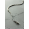 Sky Jewelry Серебряный браслет с камнями черная Шпинель и Гошенит (берилл)