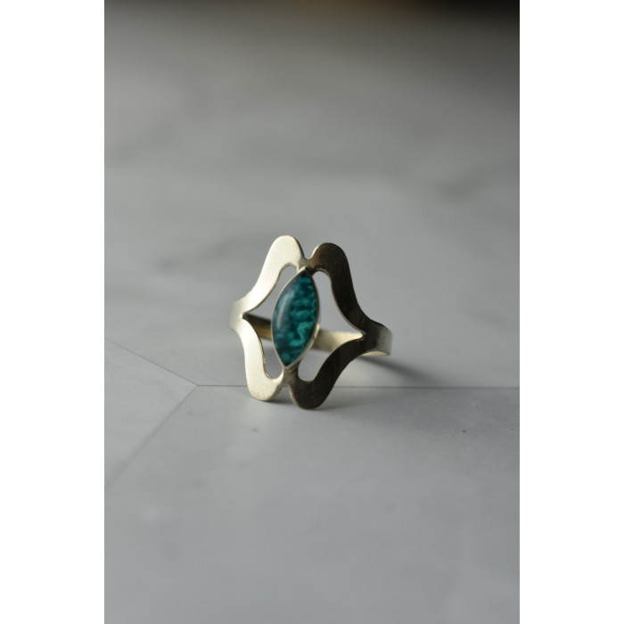 Sky Jewelry Серебряное кольцо 925 пробы  с *Китайской* Бирюзой