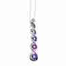 Sky Jewelry Золотая цепочка 10К (417 проба) с кулоном  Аметист