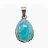 Sky Jewelry Серебряный кулон 925 проба с камнем Ларимар