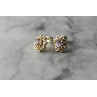 Sky Jewelry Серебряные серьги-гвоздики   с Аметистом 925 проба