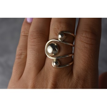 Sky Jewelry Стильное Дизайнерское  кольцо 925 проба