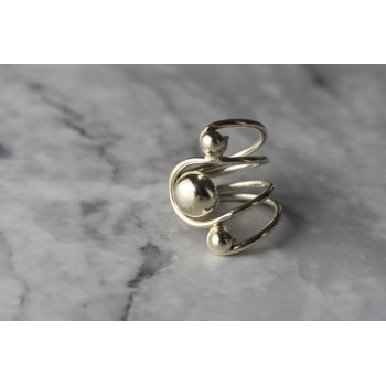 Sky Jewelry Стильное Дизайнерское  кольцо 925 проба