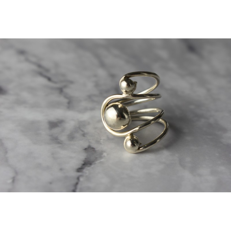 Sky Jewelry Стильное Дизайнерское  кольцо 925 проба