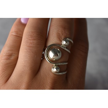 Sky Jewelry Стильное Дизайнерское  кольцо 925 проба