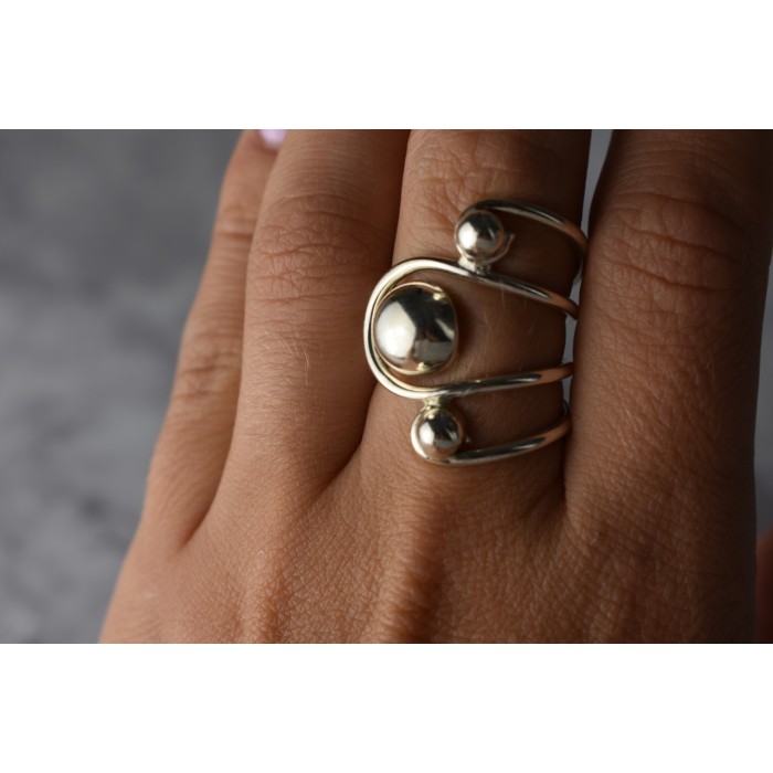 Sky Jewelry Стильное Дизайнерское  кольцо 925 проба