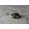 Sky Jewelry Серебряное кольцо с Черным Турмалином (Шерл) и камнями Морион