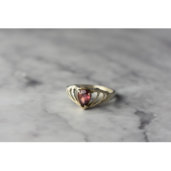 Sky Jewelry Серебряное кольцо с Рубеллитом