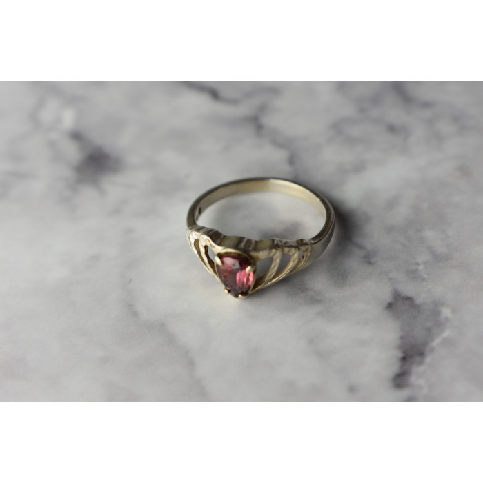 Sky Jewelry Серебряное кольцо с Рубеллитом