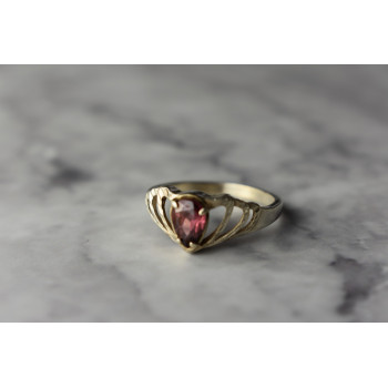 Sky Jewelry Серебряное кольцо с Рубеллитом