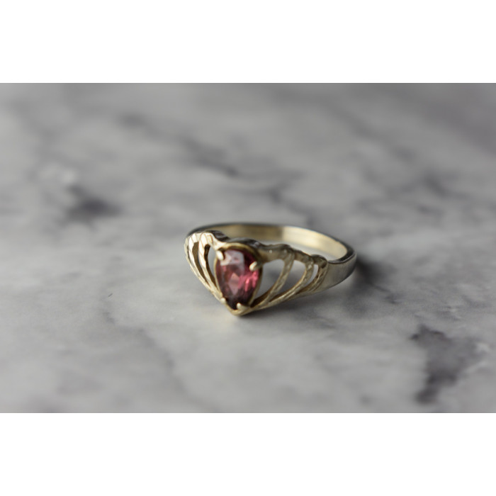 Sky Jewelry Серебряное кольцо с Рубеллитом