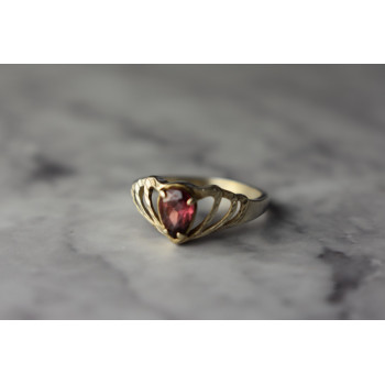 Sky Jewelry Серебряное кольцо с Рубеллитом