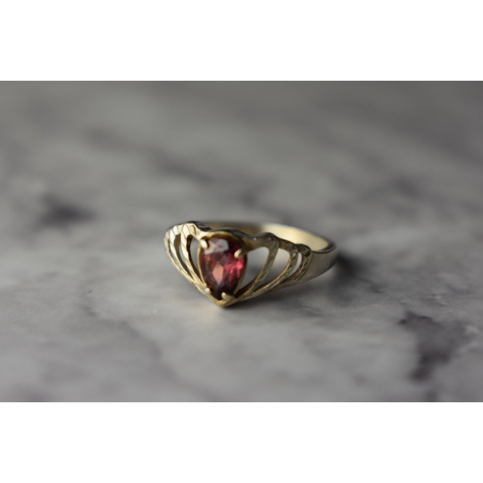 Sky Jewelry Серебряное кольцо с Рубеллитом