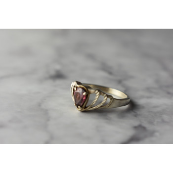 Sky Jewelry Серебряное кольцо с Рубеллитом