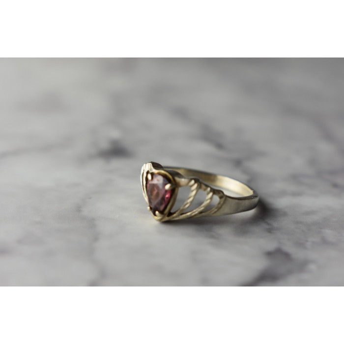 Sky Jewelry Серебряное кольцо с Рубеллитом