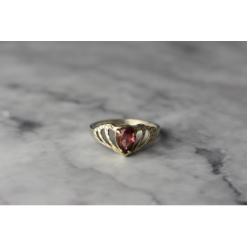 Sky Jewelry Серебряное кольцо с Рубеллитом