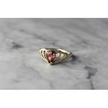 Sky Jewelry Серебряное кольцо с Рубеллитом