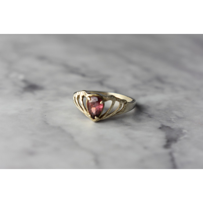 Sky Jewelry Серебряное кольцо с Рубеллитом