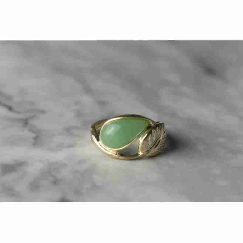 Sky Jewelry Серебряное кольцо 925 проба с  Нефритом