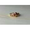 Sky Jewelry Золотое кольцо с Рубинами 14К (585 проба)