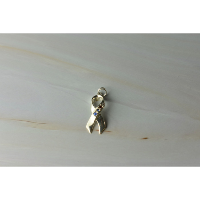 Sky Jewelry Кулон серебро 925 пробы с разноцветными фианитами