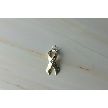 Sky Jewelry Кулон серебро 925 пробы с разноцветными фианитами