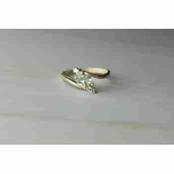 Sky Jewelry Серебряное кольцо с камнем Голубая Шпинель и фианитами 925 проба