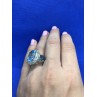 Sky Jewelry Серебряное кольцо с топазом