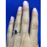 Sky Jewelry Серебряное кольцо с сапфиром