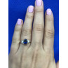 Sky Jewelry Серебряное кольцо с сапфиром