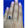 Sky Jewelry Серебряное кольцо с сапфиром