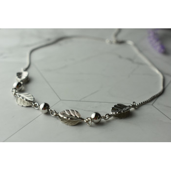 Sky Jewelry Серебряное ожерелье *Осенняя Листва*