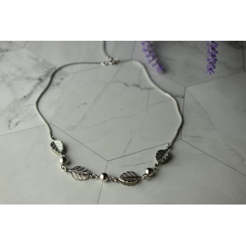 Sky Jewelry Серебряное ожерелье *Осенняя Листва*
