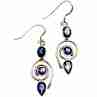 Sky Jewelry Серебряные серьги  с  Иолитом 925 проба