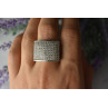 Sky Jewelry Серебро 925 пробы Кольцо с фианитами