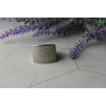 Sky Jewelry Серебро 925 пробы Кольцо с фианитами
