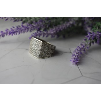 Sky Jewelry Серебро 925 пробы Кольцо с фианитами